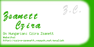 zsanett czira business card